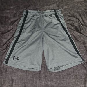 Under Armour grey and black shorts size small